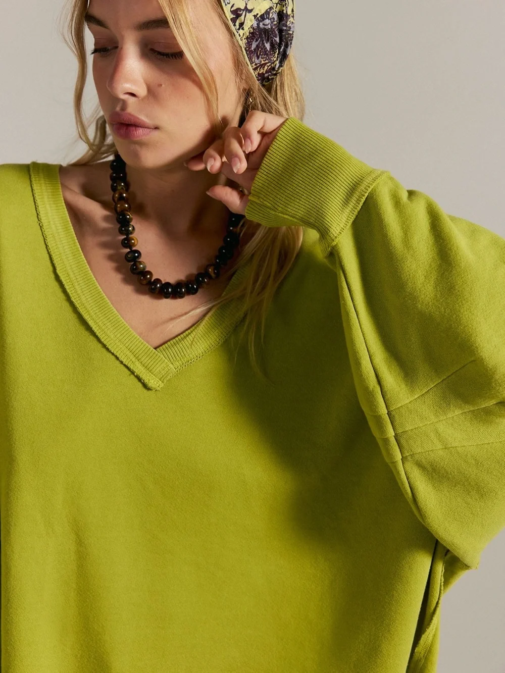 NWT Free People Venice Sweatshirt - Picture 3 of 5